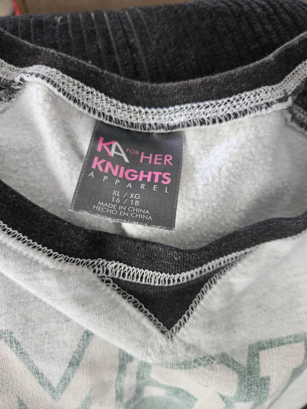 Knights Apparel crewneck sweatshirt